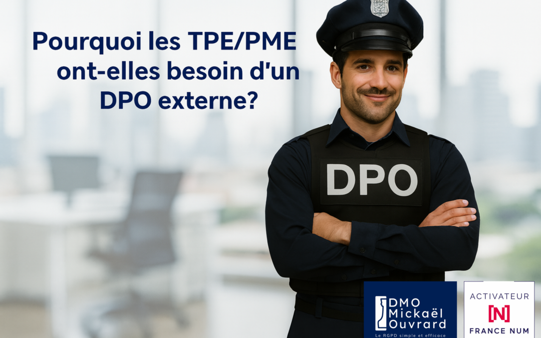 Pourquoi les TPE/PME ont-elles besoin d’un DPO externe ?