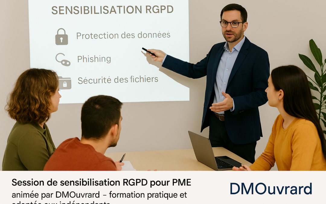 Sensibilisation RGPD pour pme : former et protéger